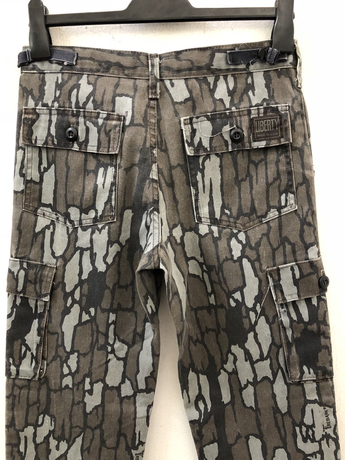 Liberty × Vintage Vintage Liberty Usa Trebark Camouflage Drawstring Hem Cargo Size US 29 - 10 Thumbnail