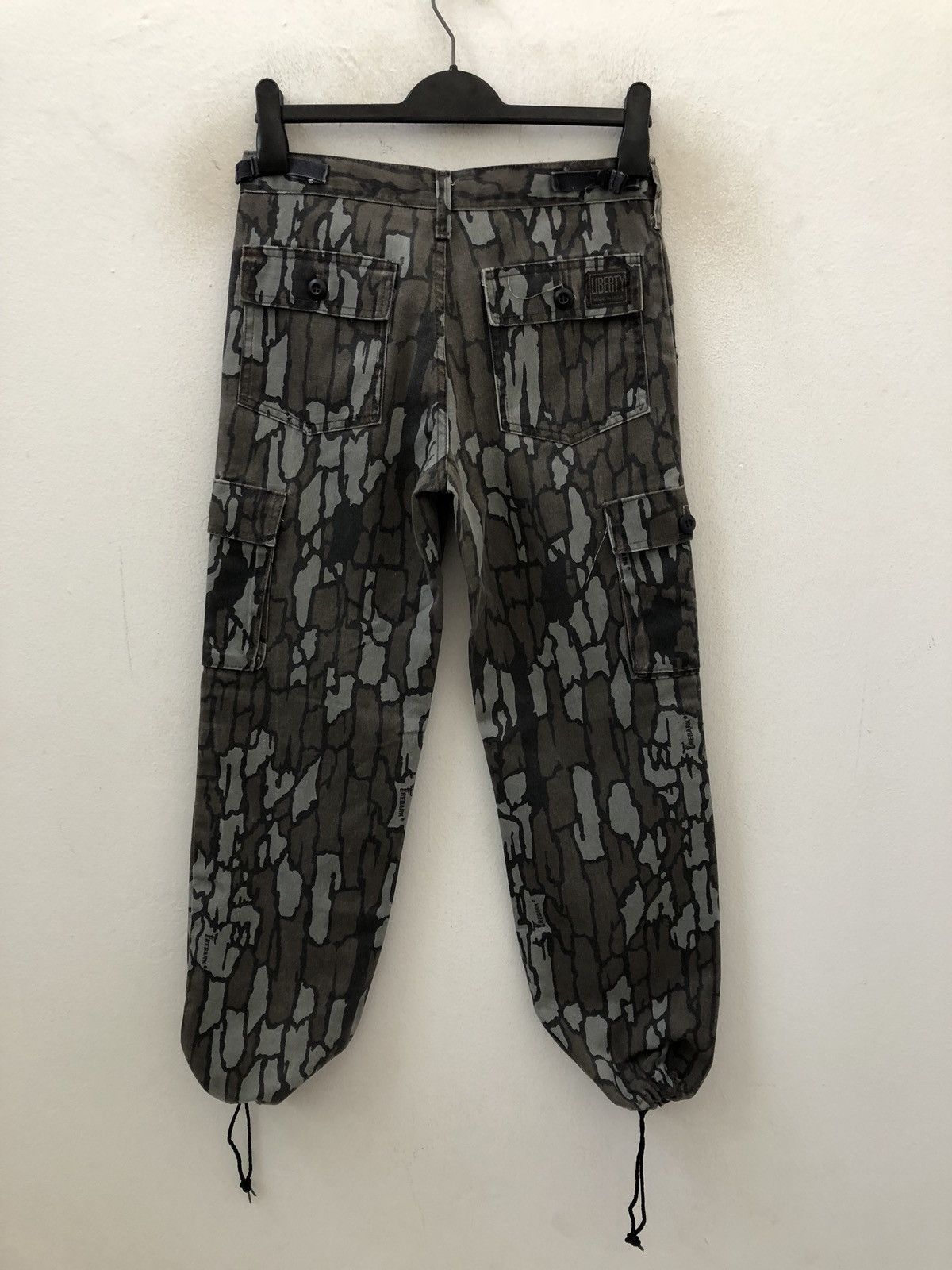 Liberty × Vintage Vintage Liberty Usa Trebark Camouflage Drawstring Hem Cargo Size US 29 - 9 Thumbnail