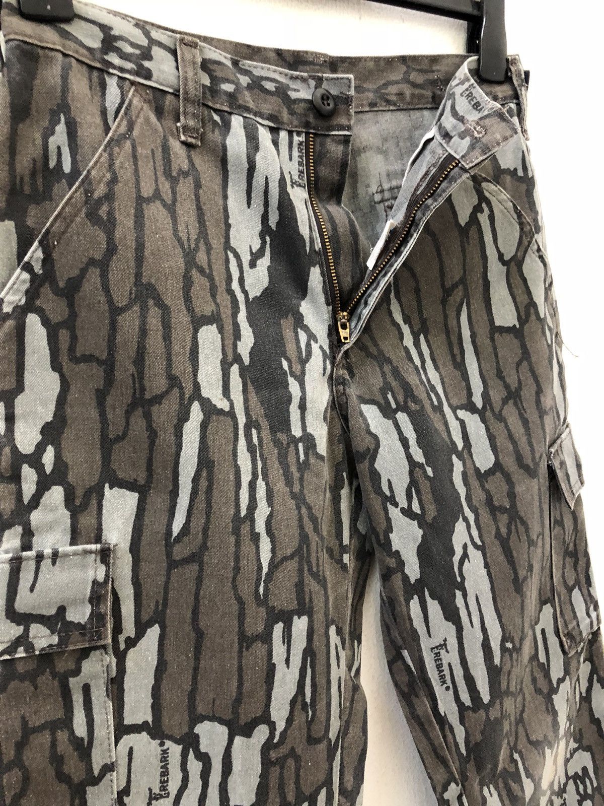 Liberty × Vintage Vintage Liberty Usa Trebark Camouflage Drawstring Hem Cargo Size US 29 - 6 Thumbnail