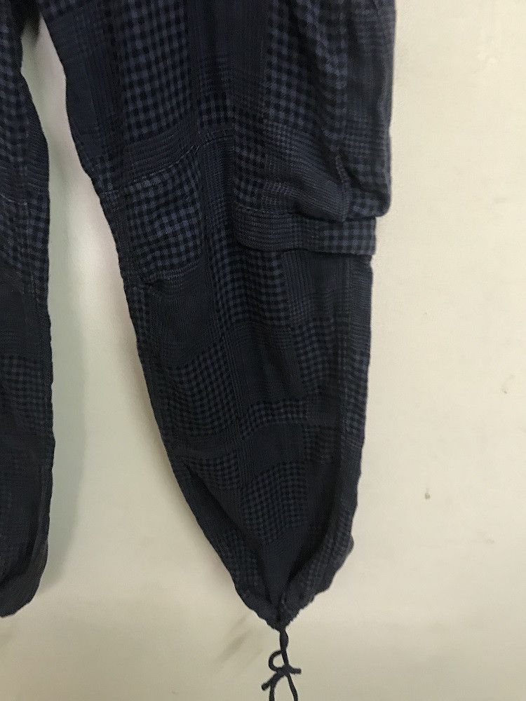 Vintage Japanese Designer Tartan Plaid Check Drawstring Hem Cargo Size US 32 / EU 48 - 7 Thumbnail
