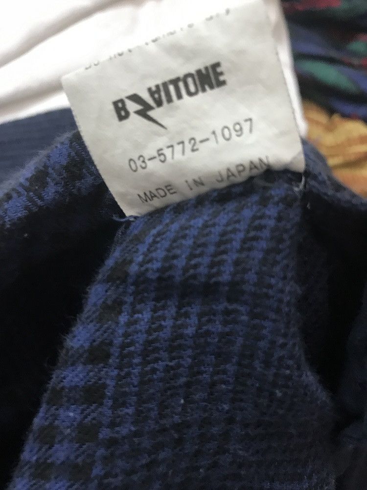 Vintage Japanese Designer Tartan Plaid Check Drawstring Hem Cargo Size US 32 / EU 48 - 21 Thumbnail