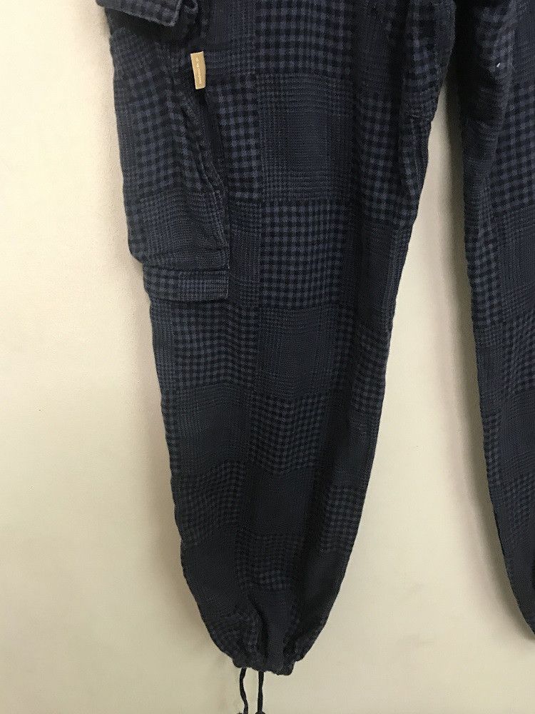 Vintage Japanese Designer Tartan Plaid Check Drawstring Hem Cargo Size US 32 / EU 48 - 17 Thumbnail