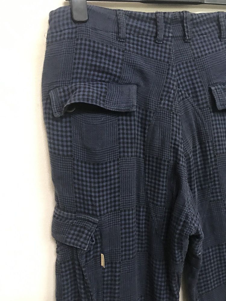 Vintage Japanese Designer Tartan Plaid Check Drawstring Hem Cargo Size US 32 / EU 48 - 10 Thumbnail