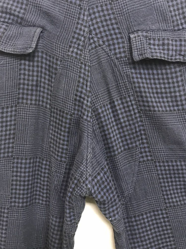 Vintage Japanese Designer Tartan Plaid Check Drawstring Hem Cargo Size US 32 / EU 48 - 13 Thumbnail