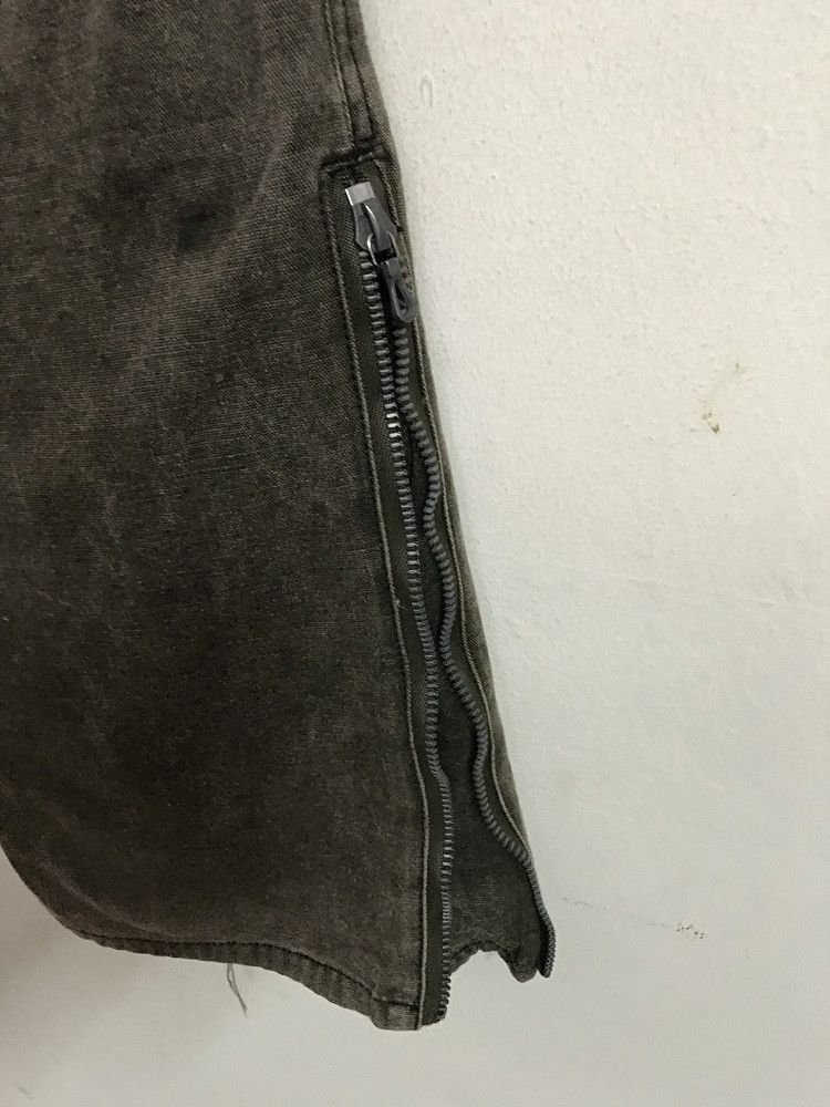 RIPVANWINKLE Rip Van Winkle Japan Thick Stiff Multi Pocket Cargo Zip Hem Size US 30 / EU 46 - 13 Thumbnail