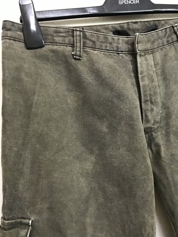 RIPVANWINKLE Rip Van Winkle Japan Thick Stiff Multi Pocket Cargo Zip Hem Size US 30 / EU 46 - 3 Thumbnail