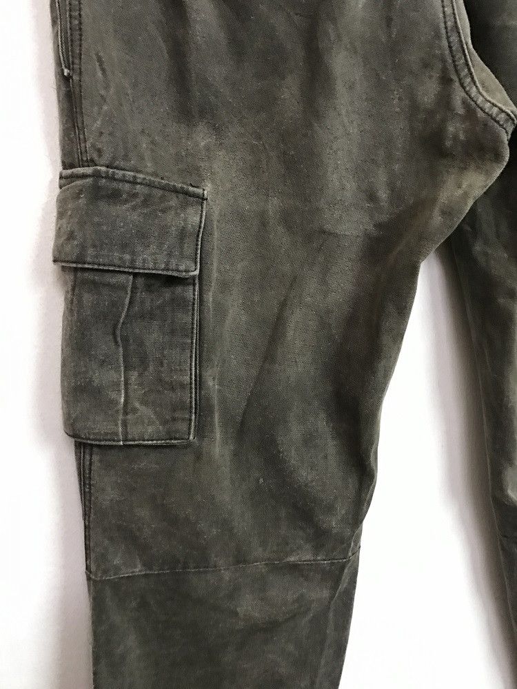 RIPVANWINKLE Rip Van Winkle Japan Thick Stiff Multi Pocket Cargo Zip Hem Size US 30 / EU 46 - 18 Thumbnail