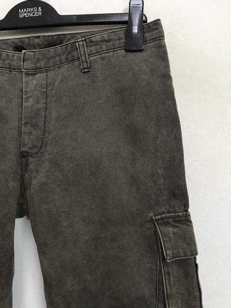 RIPVANWINKLE Rip Van Winkle Japan Thick Stiff Multi Pocket Cargo Zip Hem Size US 30 / EU 46 - 4 Thumbnail