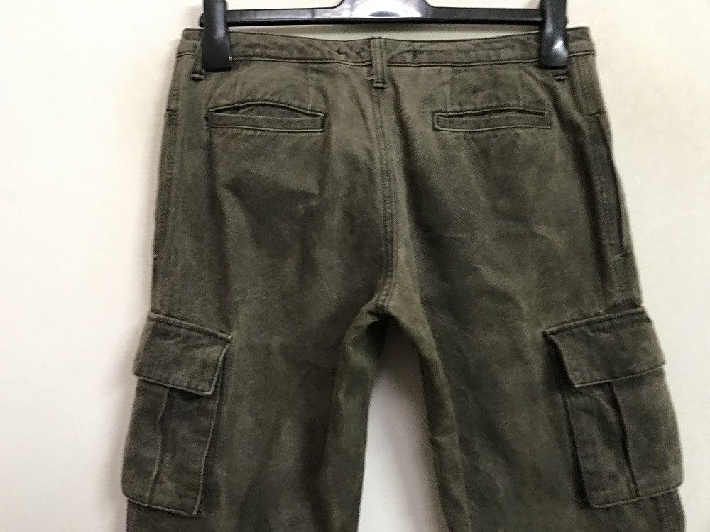 RIPVANWINKLE Rip Van Winkle Japan Thick Stiff Multi Pocket Cargo Zip Hem Size US 30 / EU 46 - 15 Thumbnail