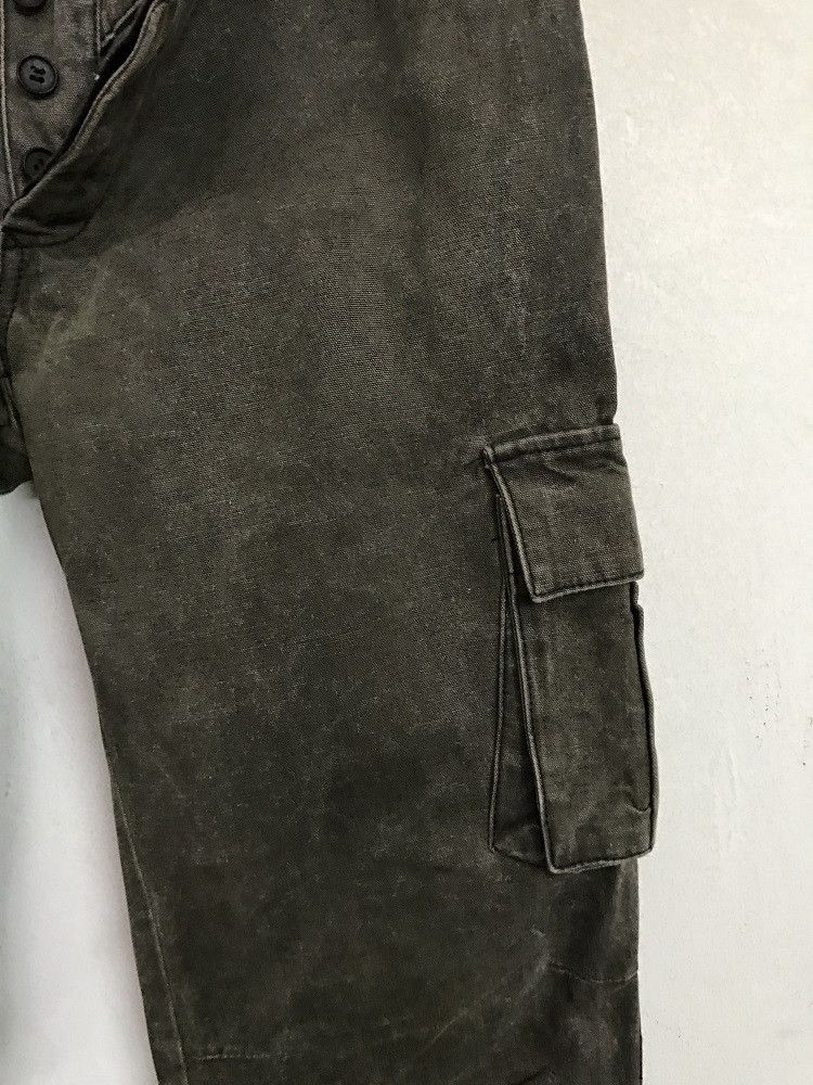 RIPVANWINKLE Rip Van Winkle Japan Thick Stiff Multi Pocket Cargo Zip Hem Size US 30 / EU 46 - 9 Thumbnail