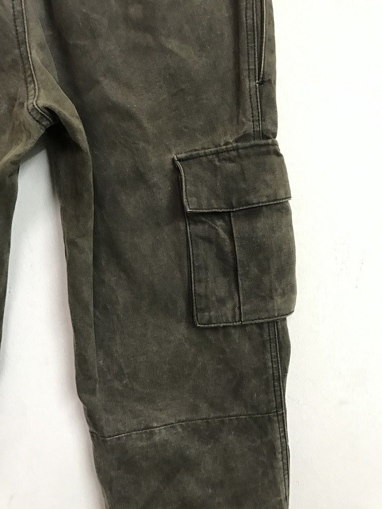 RIPVANWINKLE Rip Van Winkle Japan Thick Stiff Multi Pocket Cargo Zip Hem Size US 30 / EU 46 - 21 Thumbnail