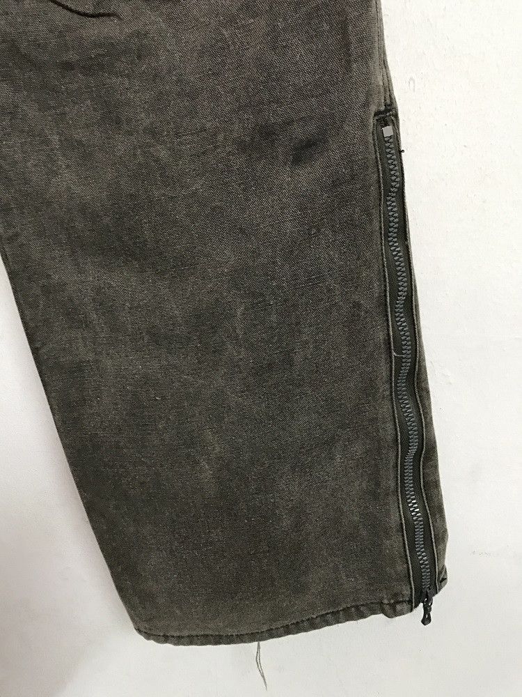RIPVANWINKLE Rip Van Winkle Japan Thick Stiff Multi Pocket Cargo Zip Hem Size US 30 / EU 46 - 12 Thumbnail
