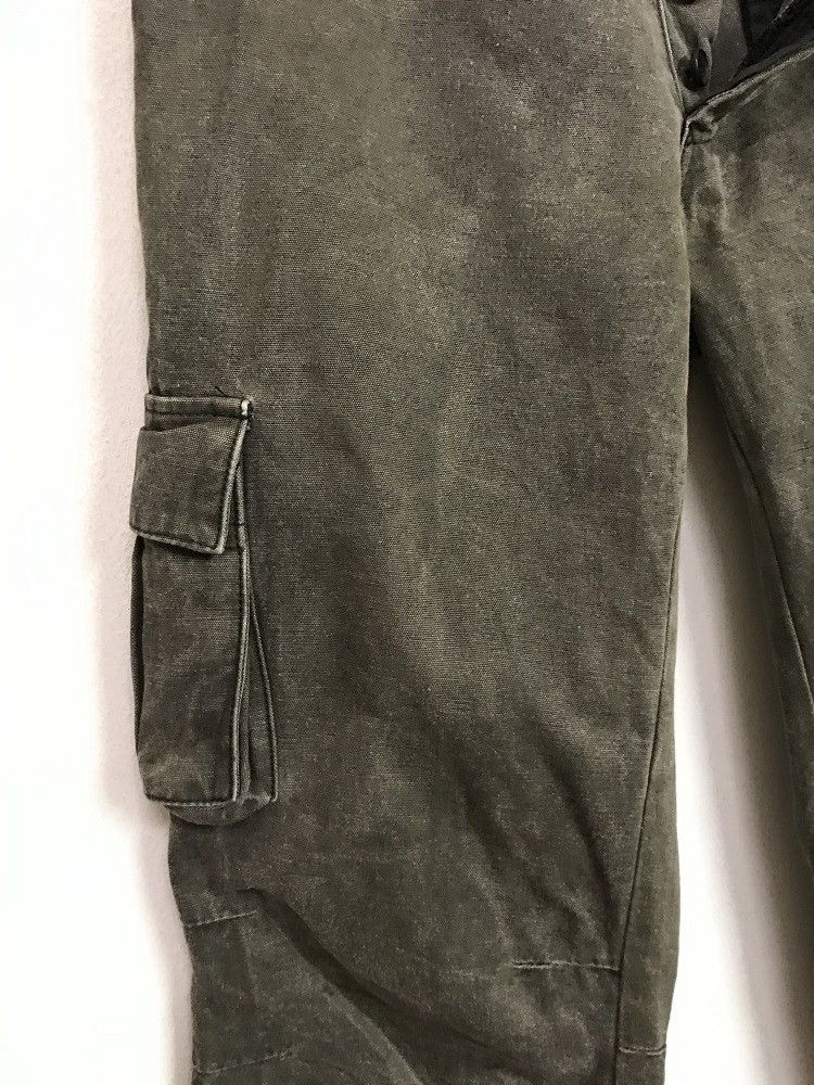 RIPVANWINKLE Rip Van Winkle Japan Thick Stiff Multi Pocket Cargo Zip Hem Size US 30 / EU 46 - 6 Thumbnail