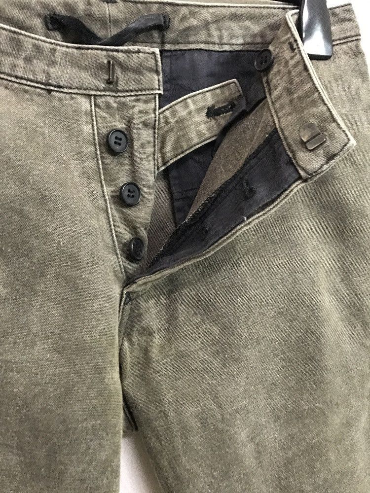 RIPVANWINKLE Rip Van Winkle Japan Thick Stiff Multi Pocket Cargo Zip Hem Size US 30 / EU 46 - 5 Thumbnail