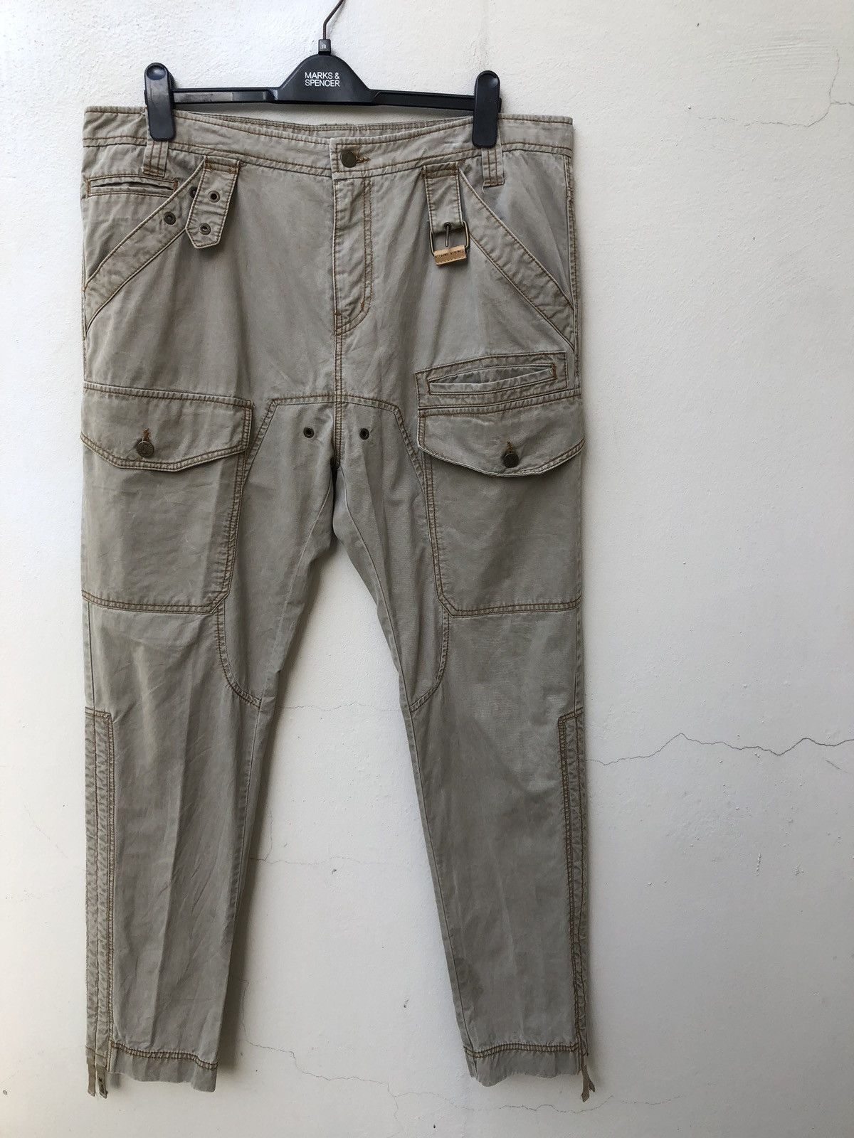 Frankie Morello Frankie Morello Milano Cargo Trouser Pant Size US 38 / EU 54 - 1 Thumbnail