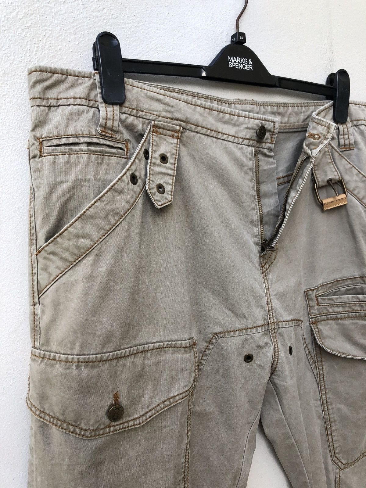 Frankie Morello Frankie Morello Milano Cargo Trouser Pant Size US 38 / EU 54 - 6 Thumbnail