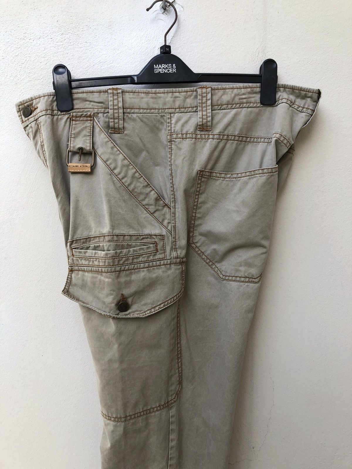 Frankie Morello Frankie Morello Milano Cargo Trouser Pant Size US 38 / EU 54 - 14 Thumbnail