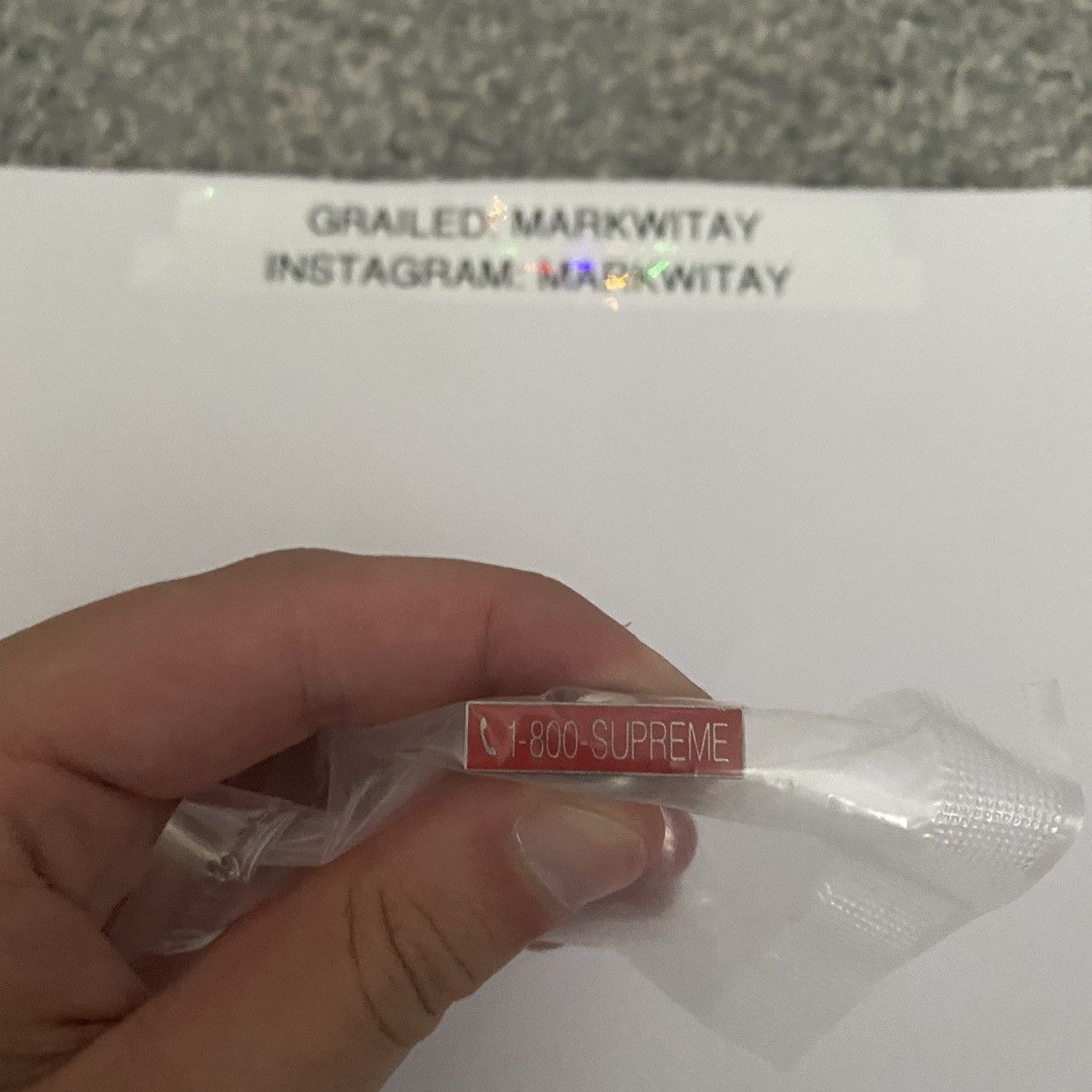 Supreme 3 Supreme pins | Grailed