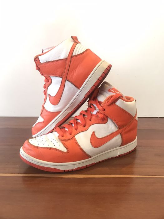 Nike Dunk High Retro QS Syracuse 2016 | Grailed