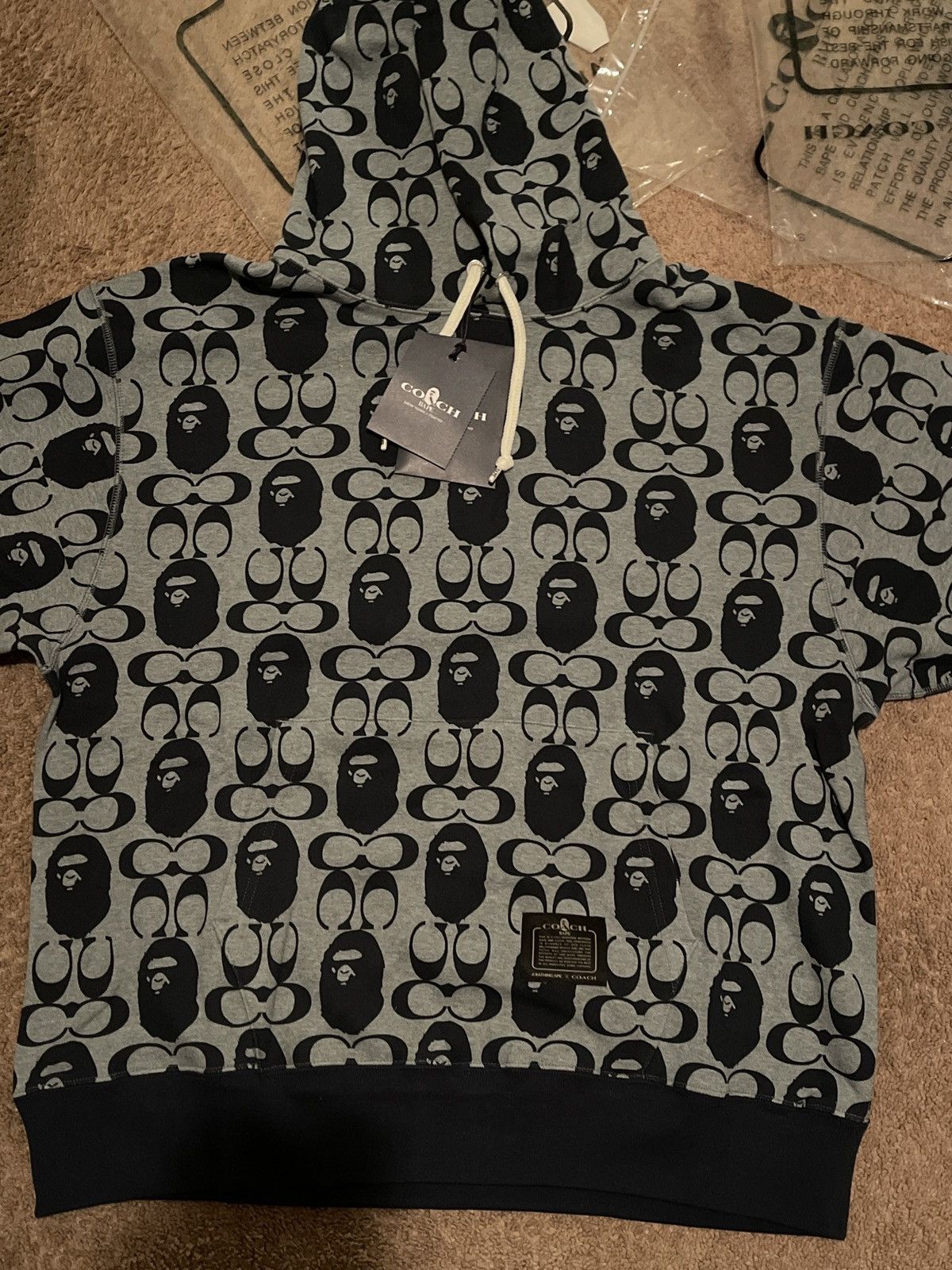 Bape Bape x coach hoodie | Grailed