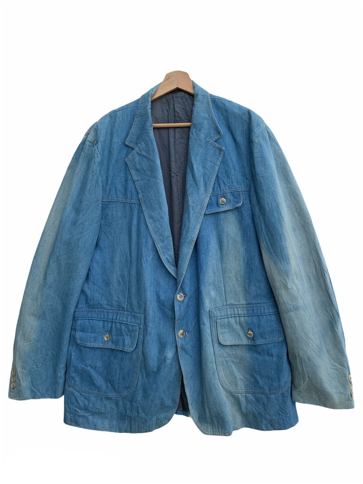 Levi's Vintage 70s Levis Panatela Casual Denim Jacket Size US XL / EU 56 / 4 - 1 Thumbnail