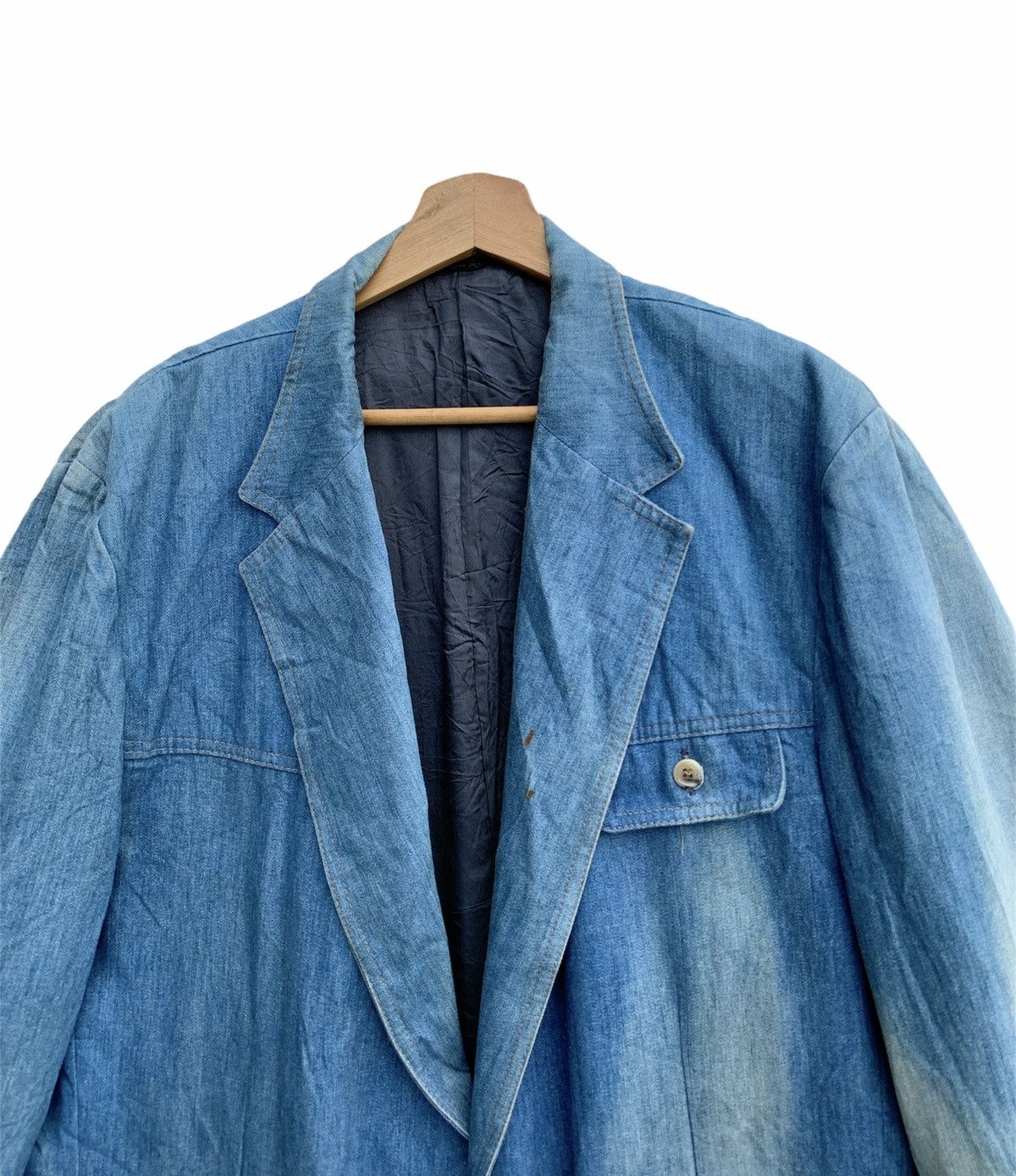 Levi's Vintage 70s Levis Panatela Casual Denim Jacket Size US XL / EU 56 / 4 - 4 Thumbnail