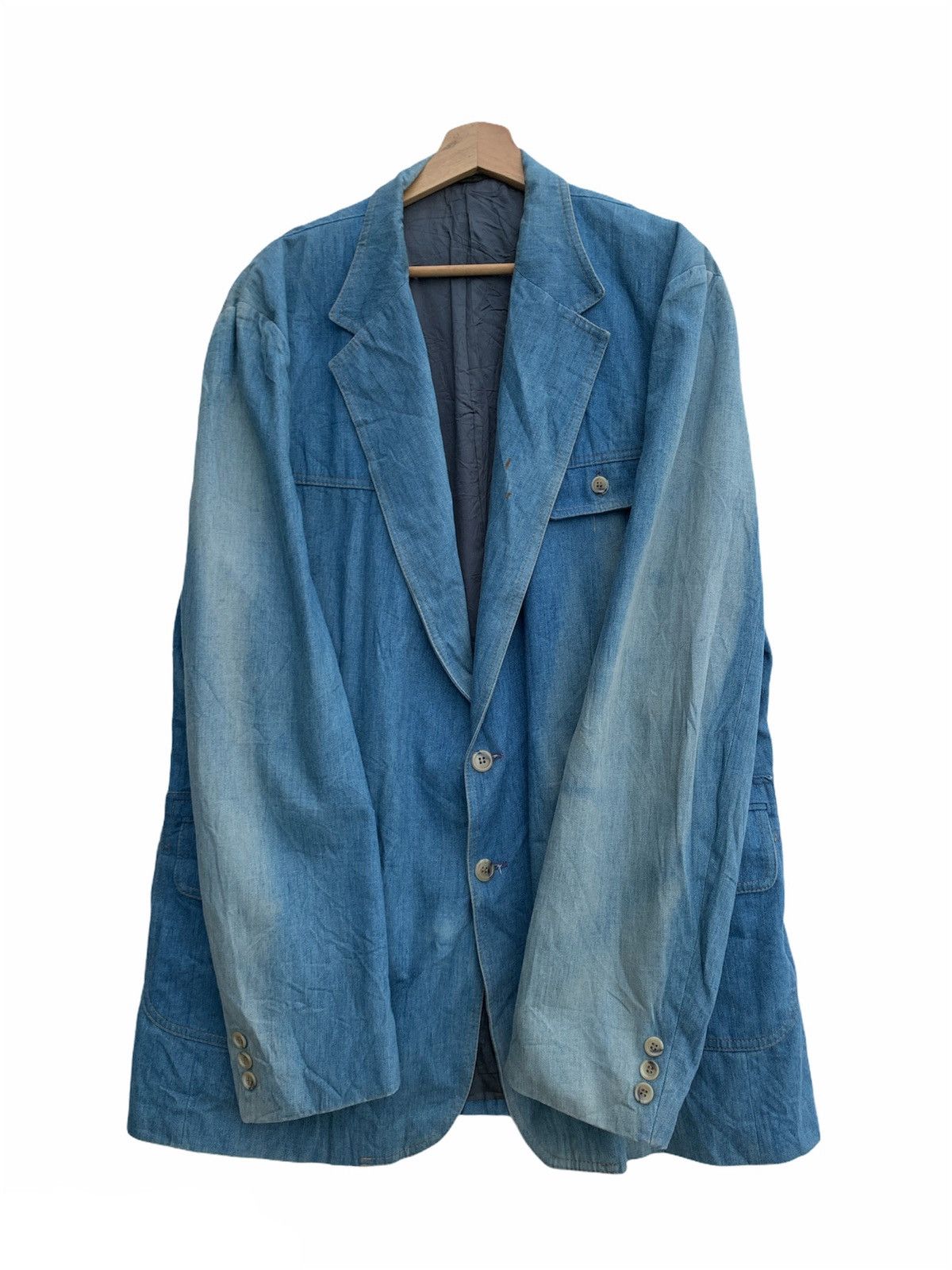 Levi's Vintage 70s Levis Panatela Casual Denim Jacket Size US XL / EU 56 / 4 - 6 Thumbnail