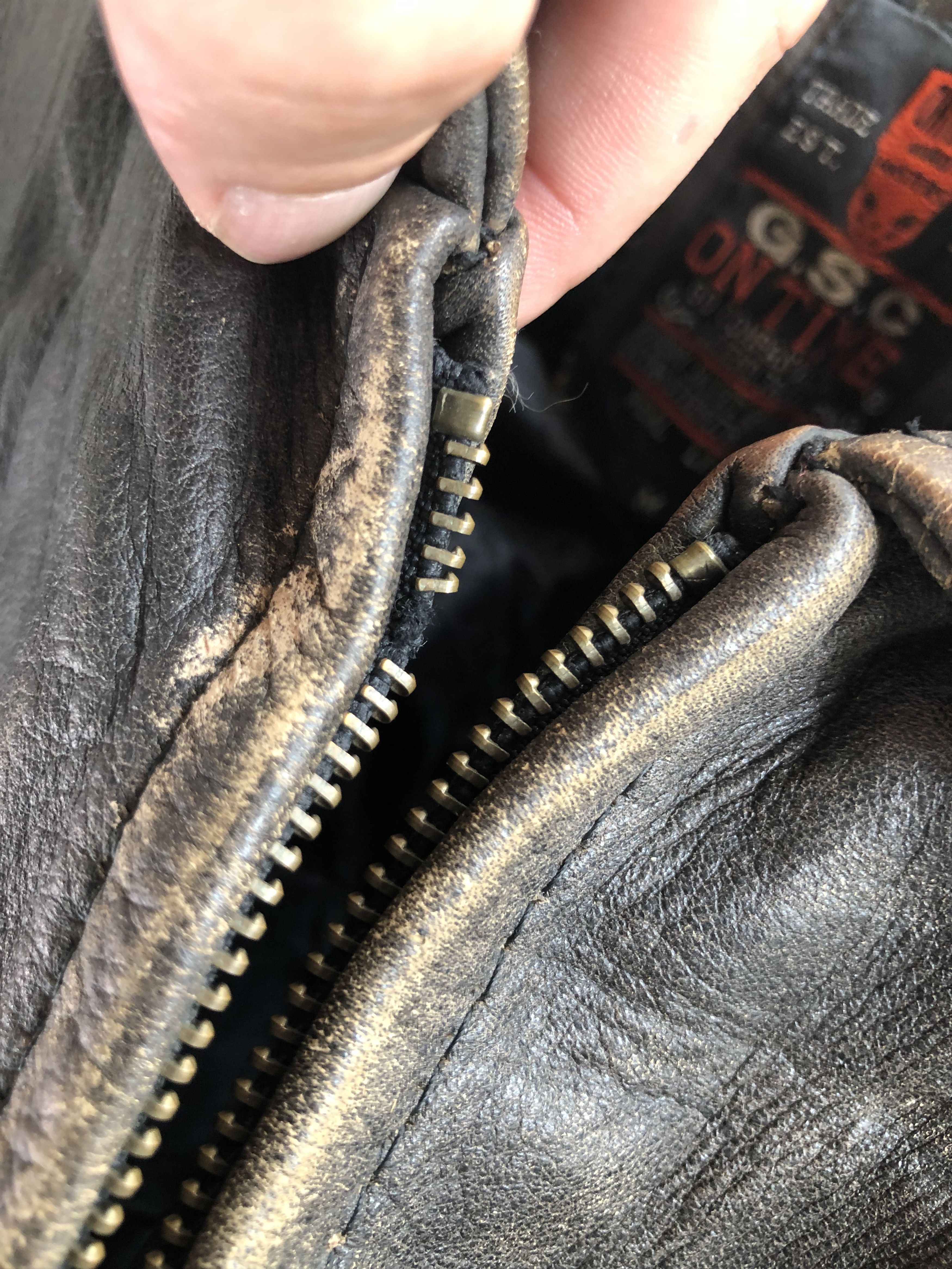 Japanese Brand VINTAGE ROAD MASTERS MOTORCYCLE LEATHER JACKET Size US M / EU 48-50 / 2 - 17 Thumbnail