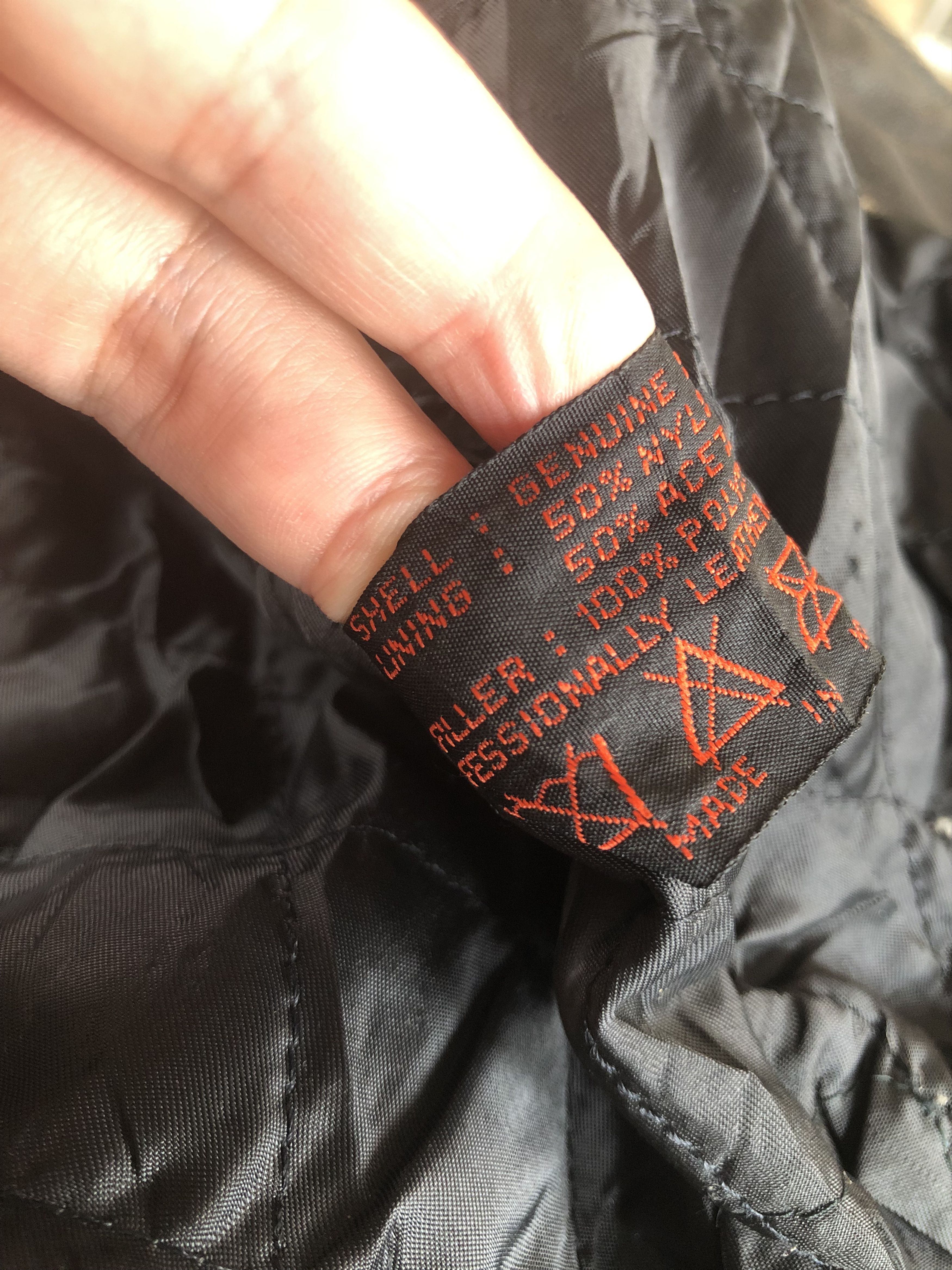 Japanese Brand VINTAGE ROAD MASTERS MOTORCYCLE LEATHER JACKET Size US M / EU 48-50 / 2 - 13 Thumbnail