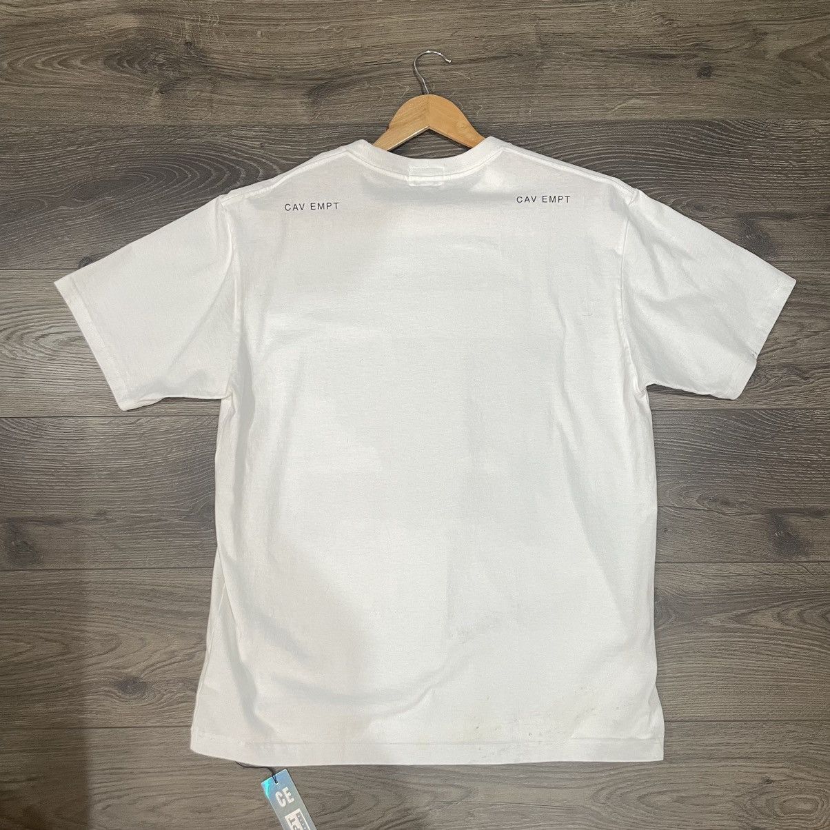 Cav Empt Cav Empt Shadow Profile T-Shirt White XL Size US XL / EU 56 / 4 - 5 Thumbnail