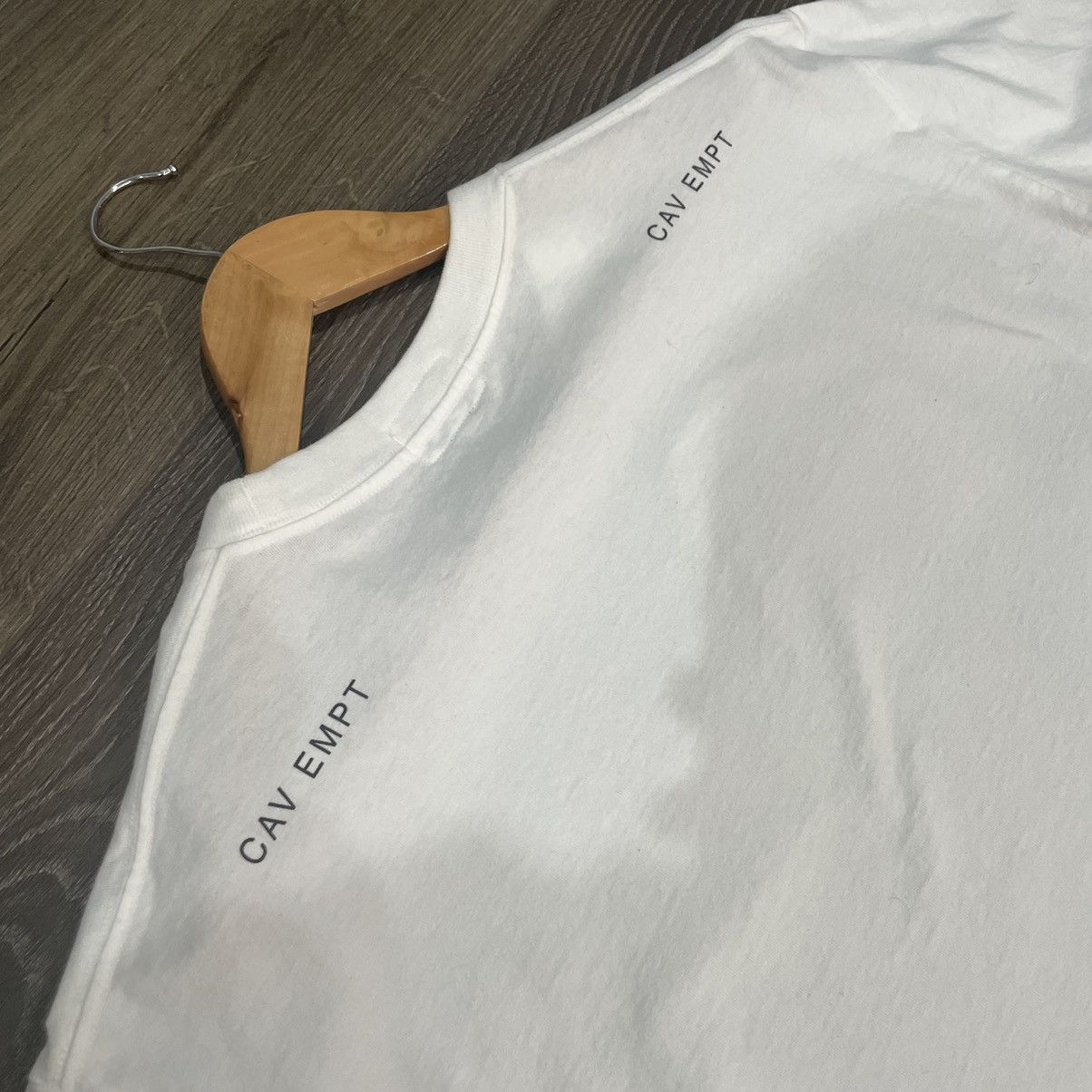Cav Empt Cav Empt Shadow Profile T-Shirt White XL Size US XL / EU 56 / 4 - 2 Thumbnail
