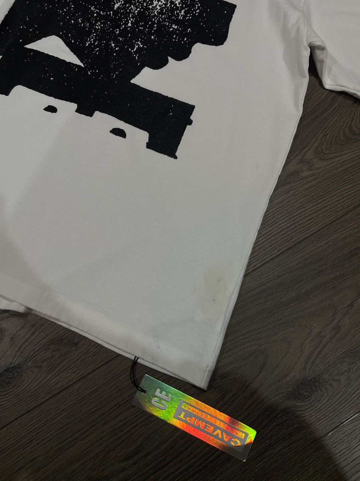 Cav Empt Cav Empt Shadow Profile T-Shirt White XL Size US XL / EU 56 / 4 - 7 Thumbnail