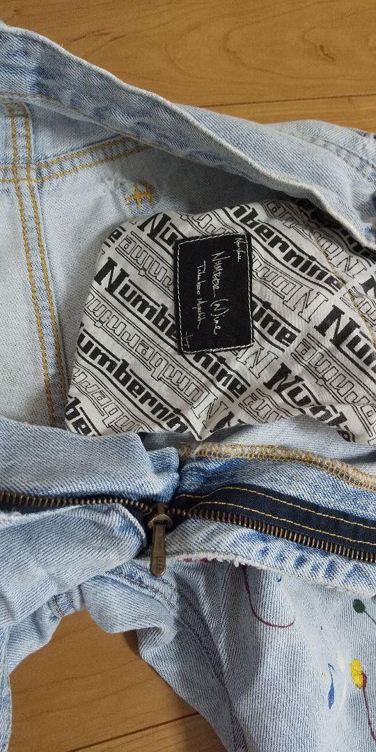Number (N)ine Number (n)ine ss06 painter splatter jeans Size US 31 - 10 Thumbnail