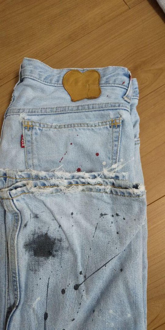 Number (N)ine Number (n)ine ss06 painter splatter jeans Size US 31 - 8 Thumbnail
