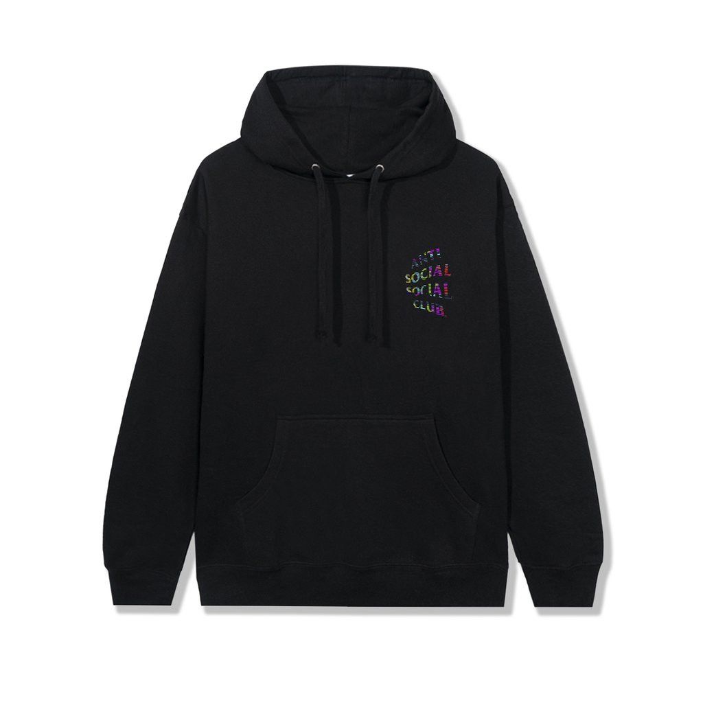 Anti Social Social Club DS ASSC Fuzzy Connection Black Hoodie Supreme BAPE FOG Vlone Grailed
