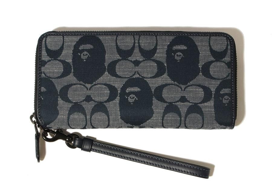 Coach x bape outlet wallet