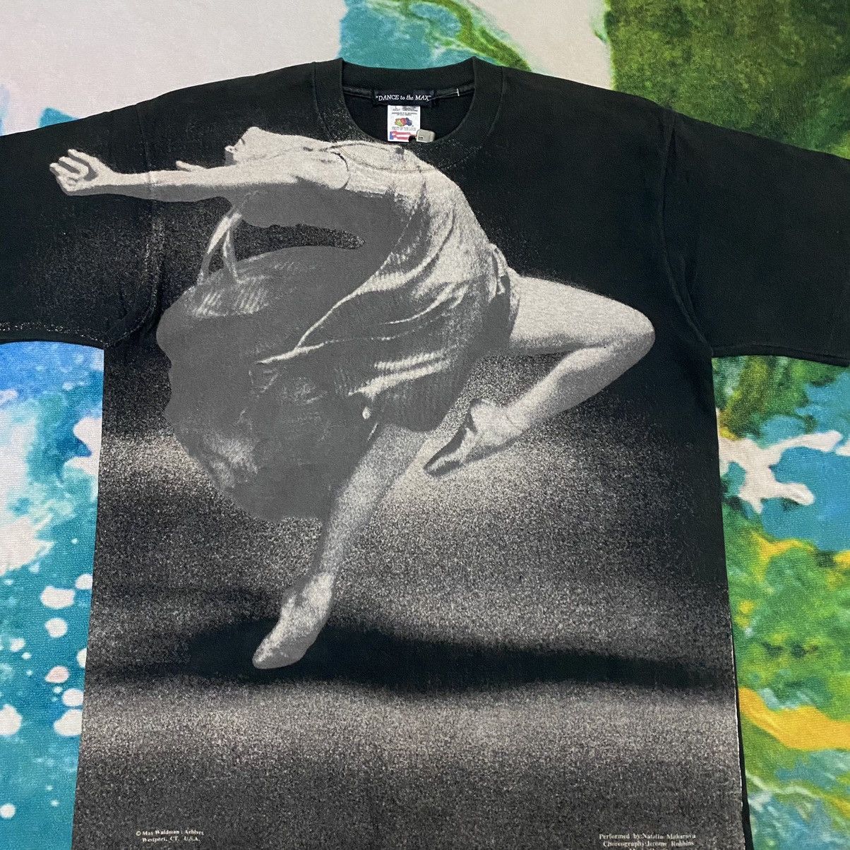 Vintage Overprint Photo Dance To The Max 90s Tshirt❗️, image size:1204x1204