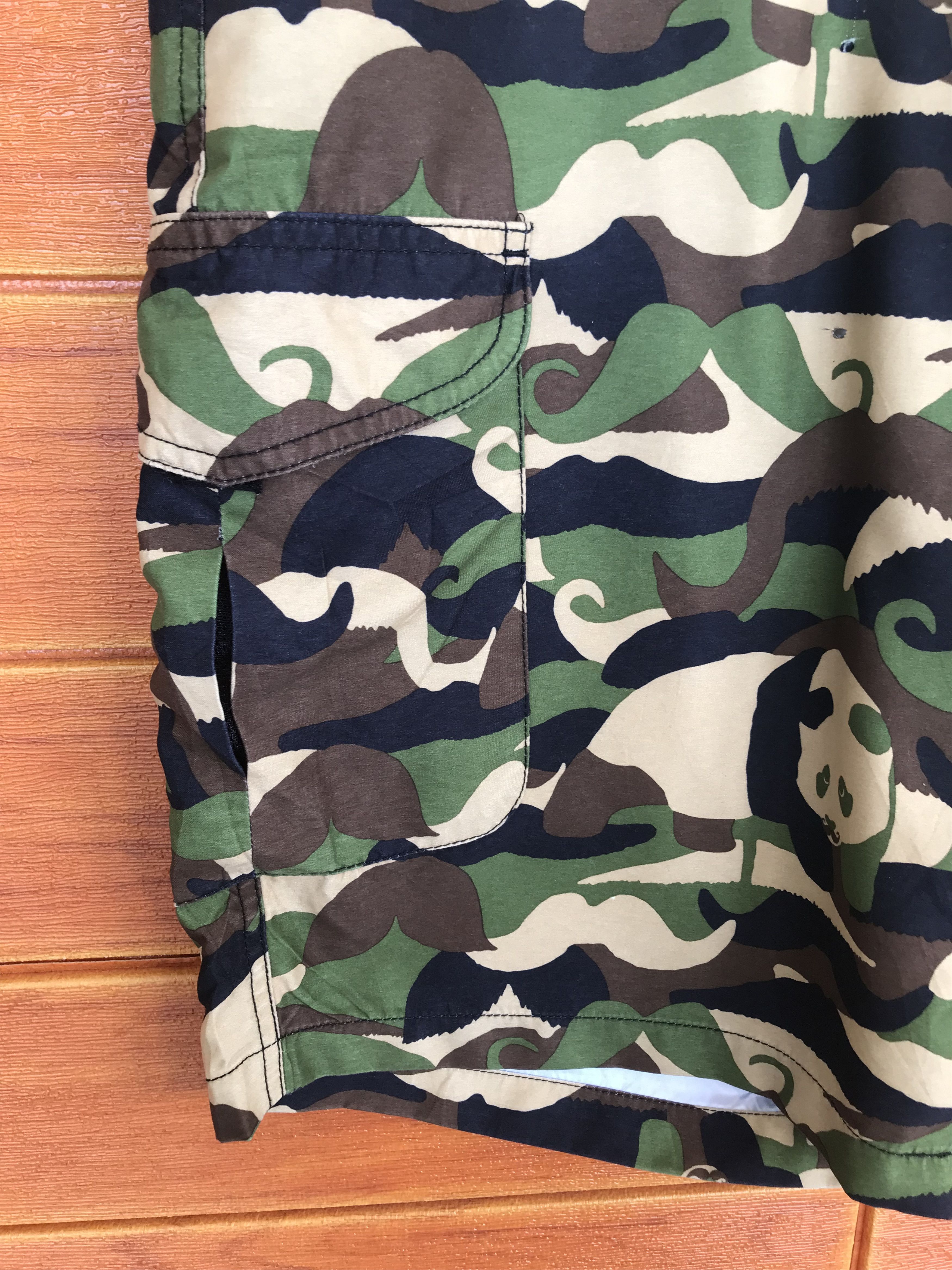 Enjoi Enjoi Skateboarding Camouflaged Cargo Short Pants Size US 36 / EU 52 - 6 Thumbnail