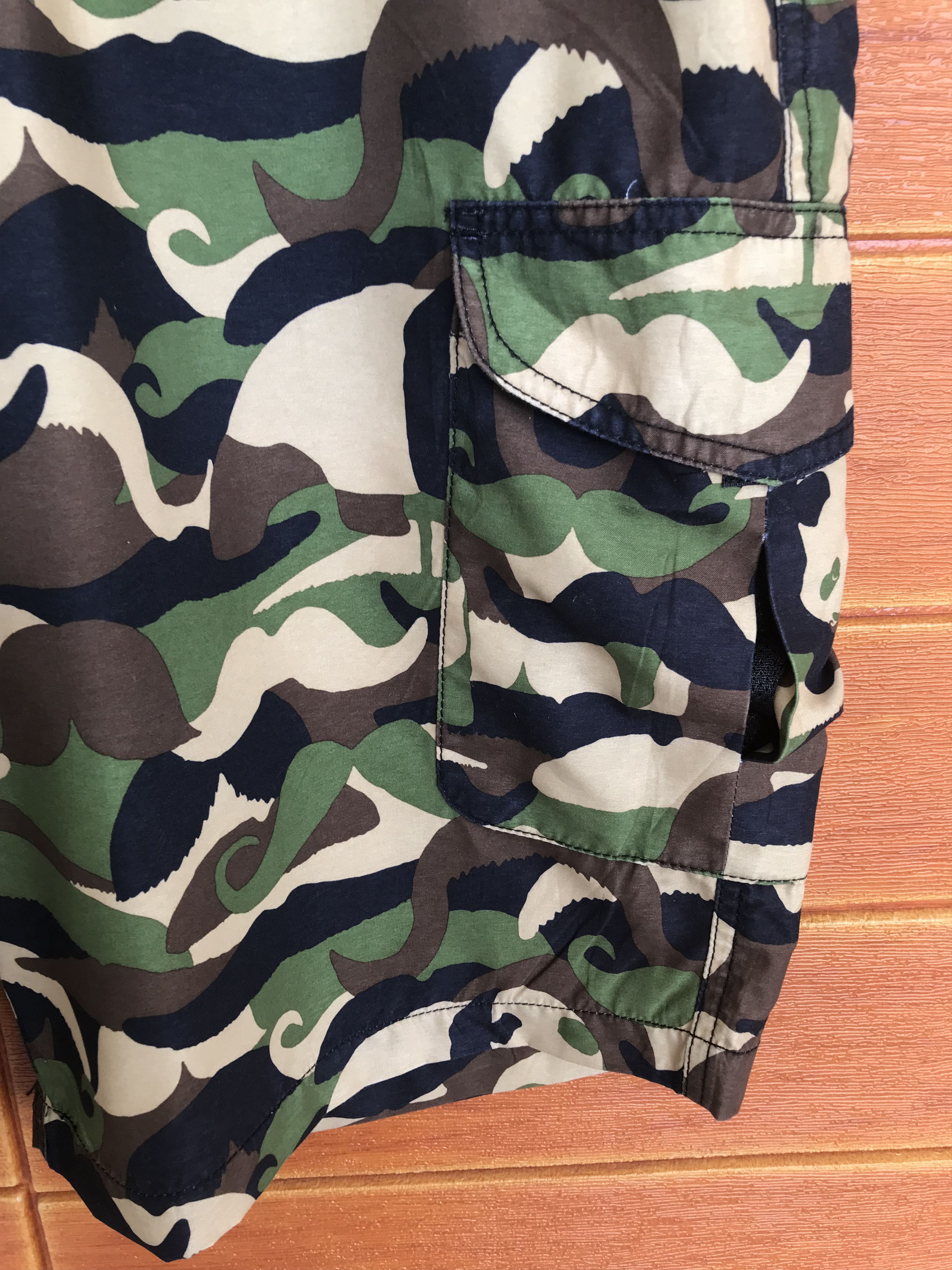 Enjoi Enjoi Skateboarding Camouflaged Cargo Short Pants Size US 36 / EU 52 - 7 Thumbnail