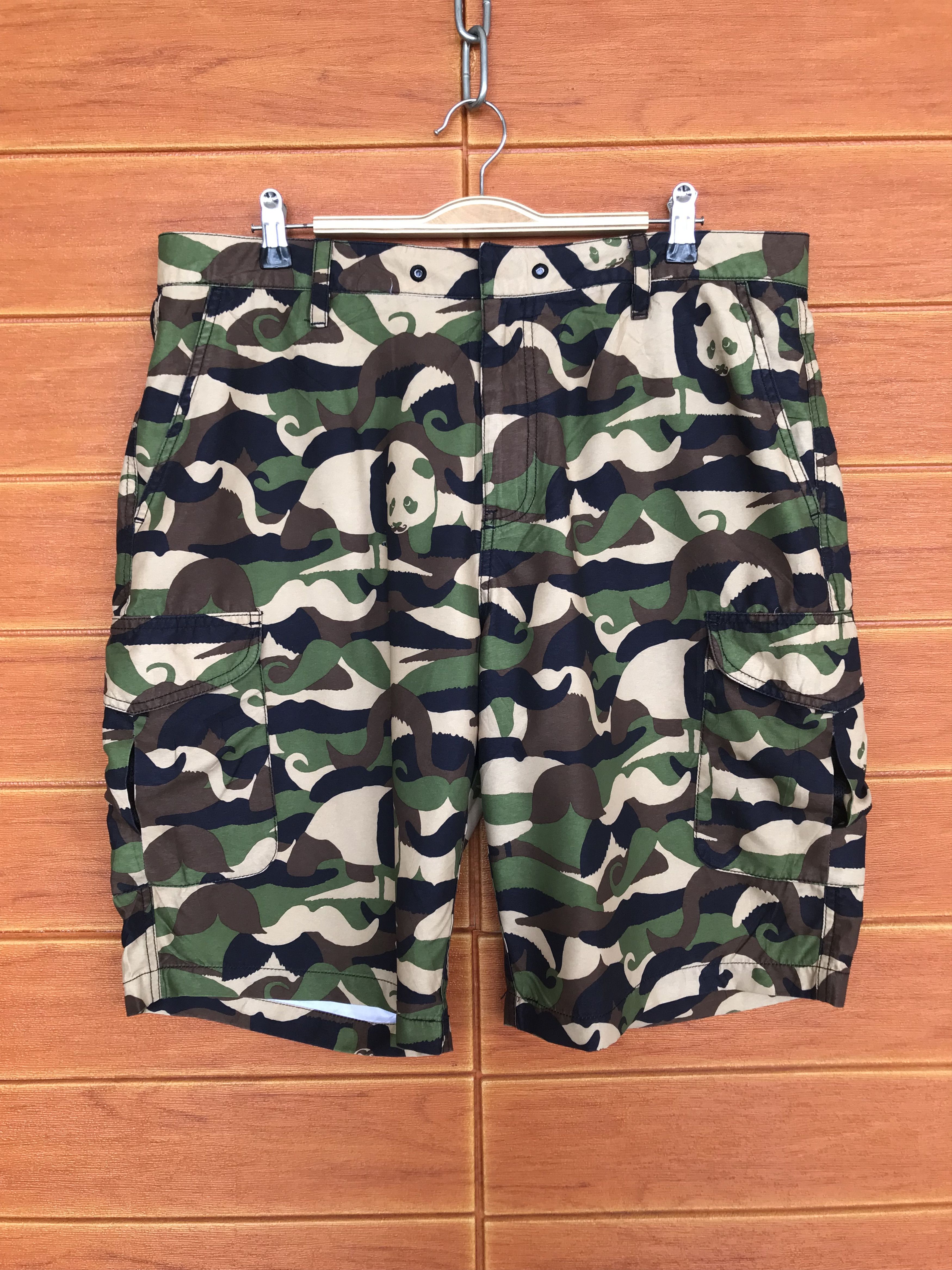 Enjoi Enjoi Skateboarding Camouflaged Cargo Short Pants Size US 36 / EU 52 - 2 Thumbnail