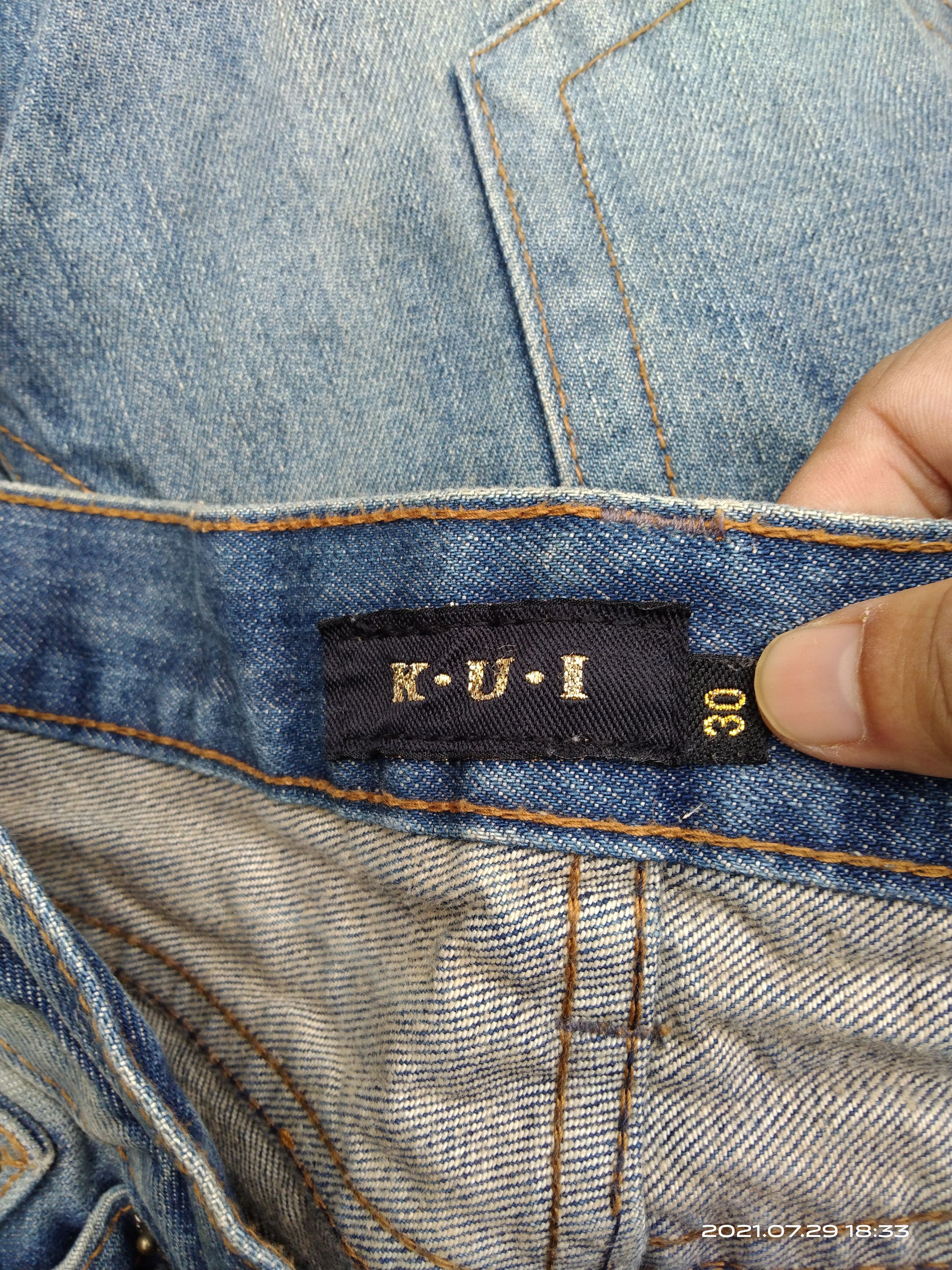 If Six Was Nine × Rusty DiSTRESSED RUSTY K.U.I DEIM PANTS Size US 30 / EU 46 - 11 Thumbnail