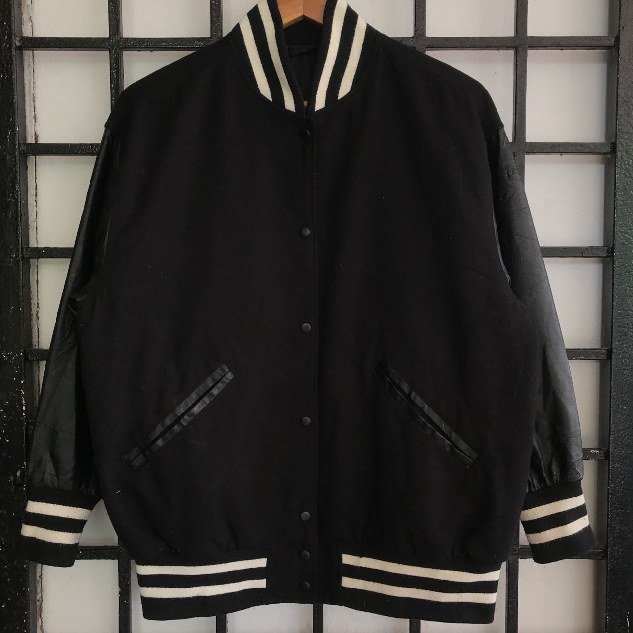 Japanese Brand × Vintage 🔥 Vintage Japanese Brand 24/26 Varsity Jacket Size US M / EU 48-50 / 2 - 1 Thumbnail