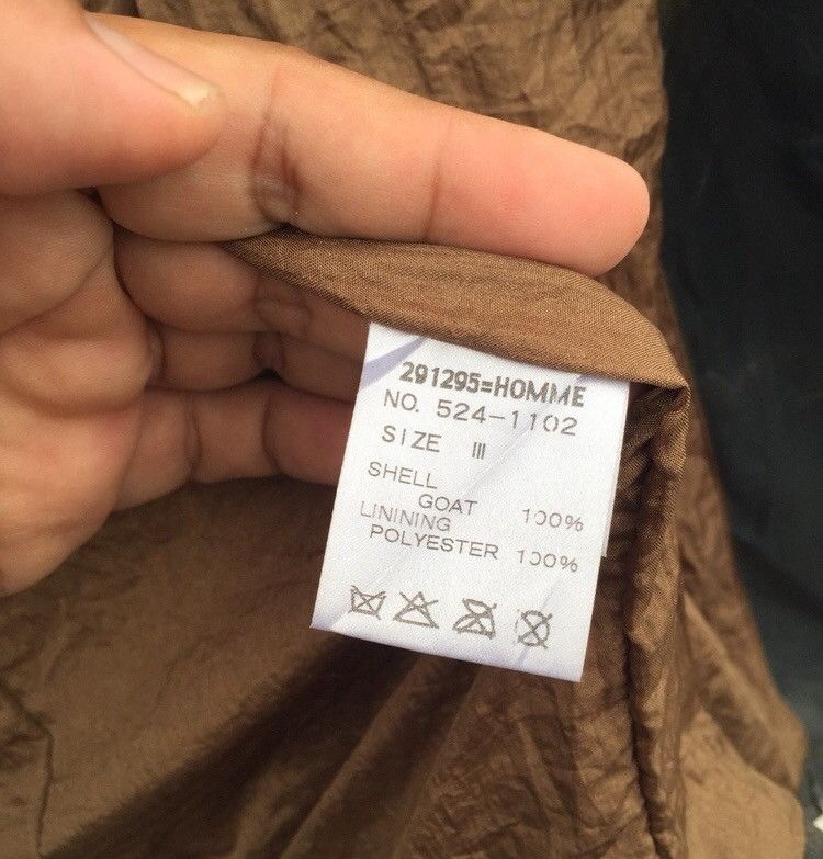 Japanese Brand × Vintage Vintage Japanes 291395=Homme Distressed Leather Goat Jacket Size US M / EU 48-50 / 2 - 10 Thumbnail