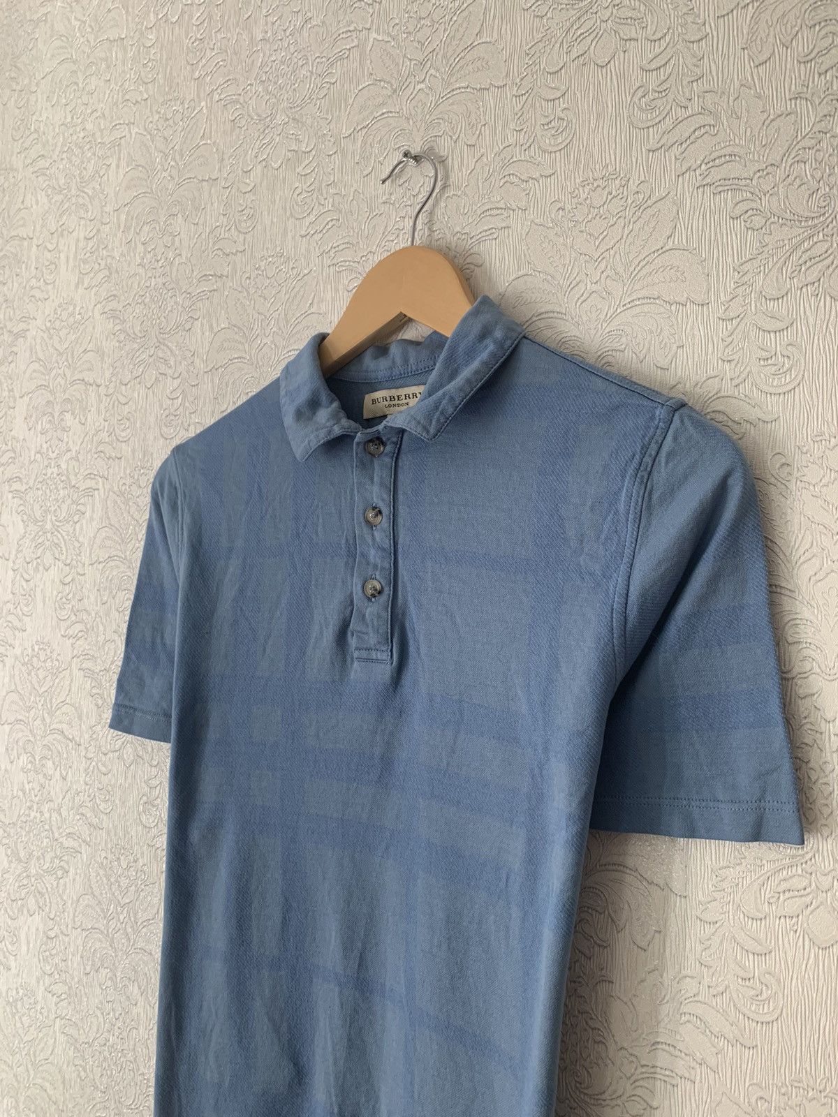 Burberry Burberry polo blue t shirt monogram nova check Size US M / EU 48-50 / 2 - 3 Thumbnail