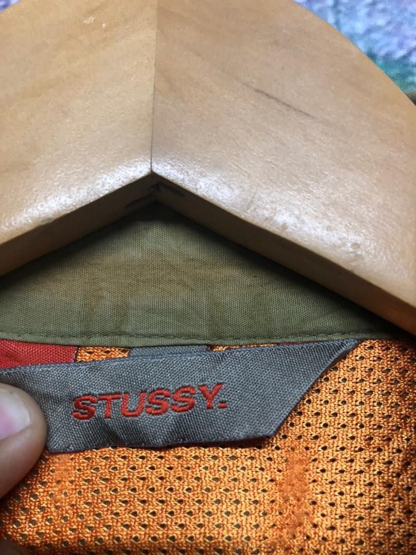 Stussy Archive🔥Stussy Sunfaded Button Down Sleeve Pocket Size US L / EU 52-54 / 3 - 7 Thumbnail
