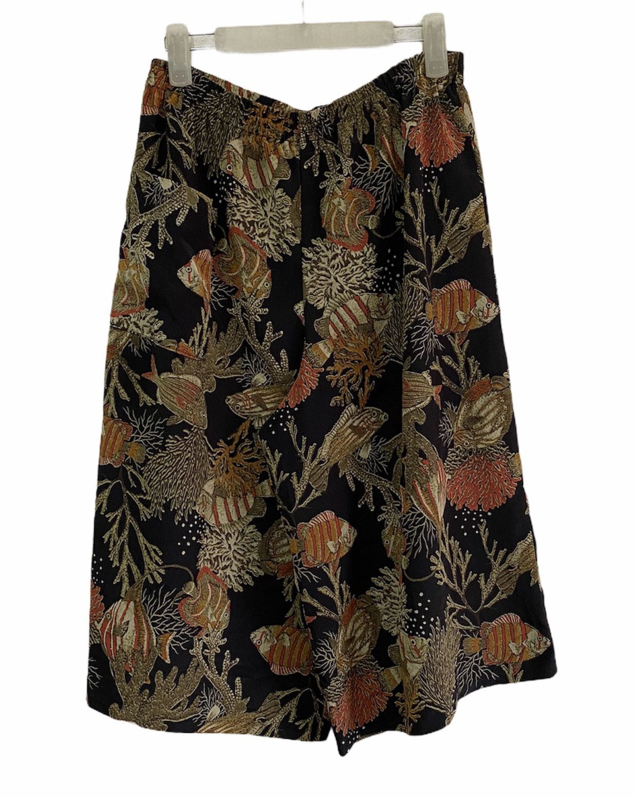 Vintage 🏖🔥Nice Design Fish Print Beach Pants Size US 30 / EU 46 - 3 Thumbnail