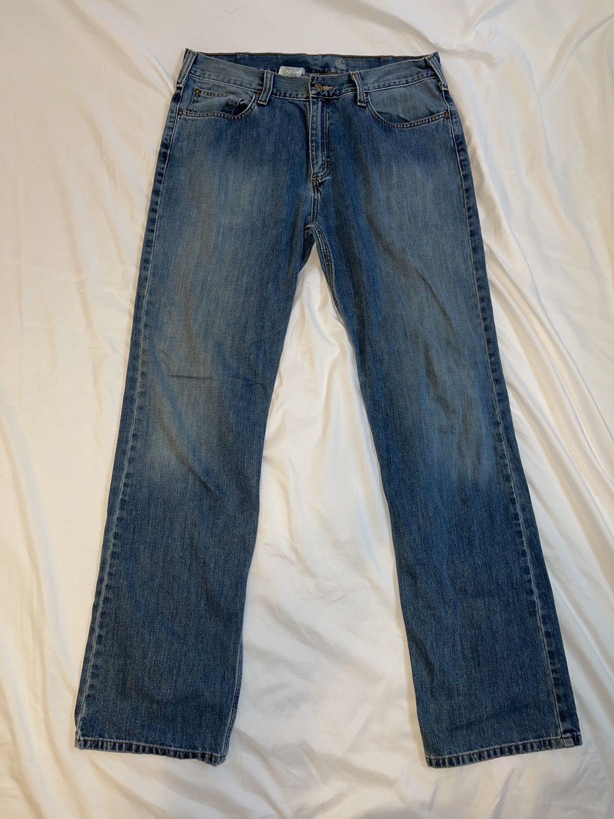 Vintage Vintage Carhartt Jeans Size US 36 / EU 52 - 1 Preview