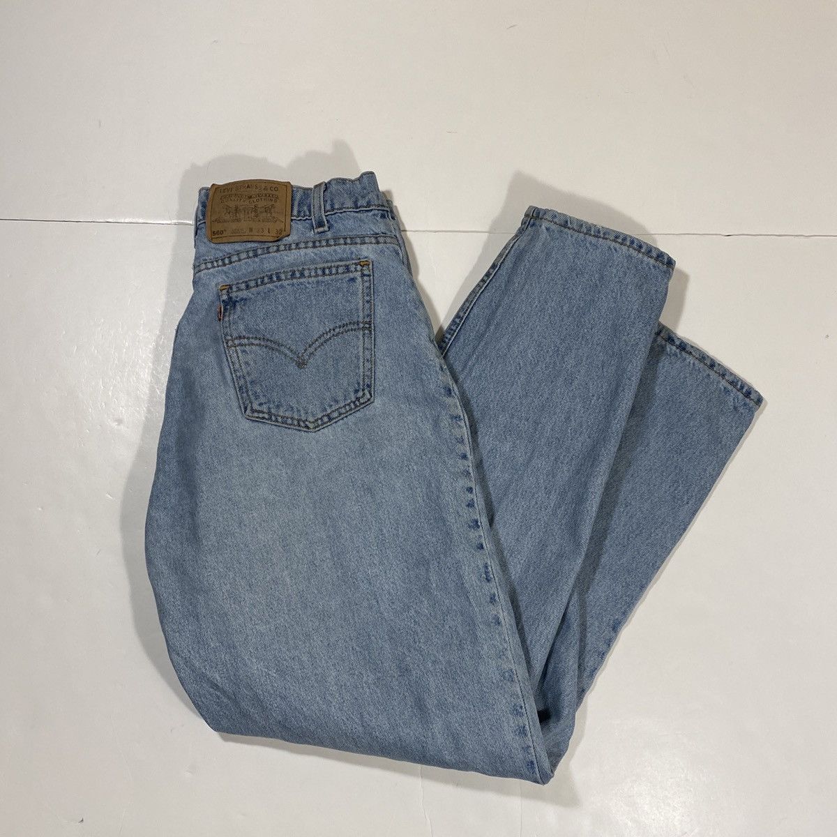 Levi's × Vintage Vintage Levi’s 560 Orange Tab Jeans Size US 30 / EU 46 - 1 Thumbnail