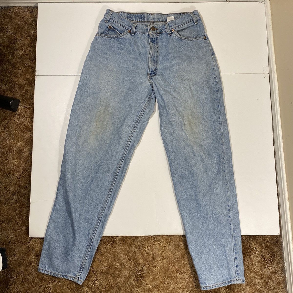Levi's × Vintage Vintage Levi’s 560 Orange Tab Jeans Size US 30 / EU 46 - 2 Thumbnail