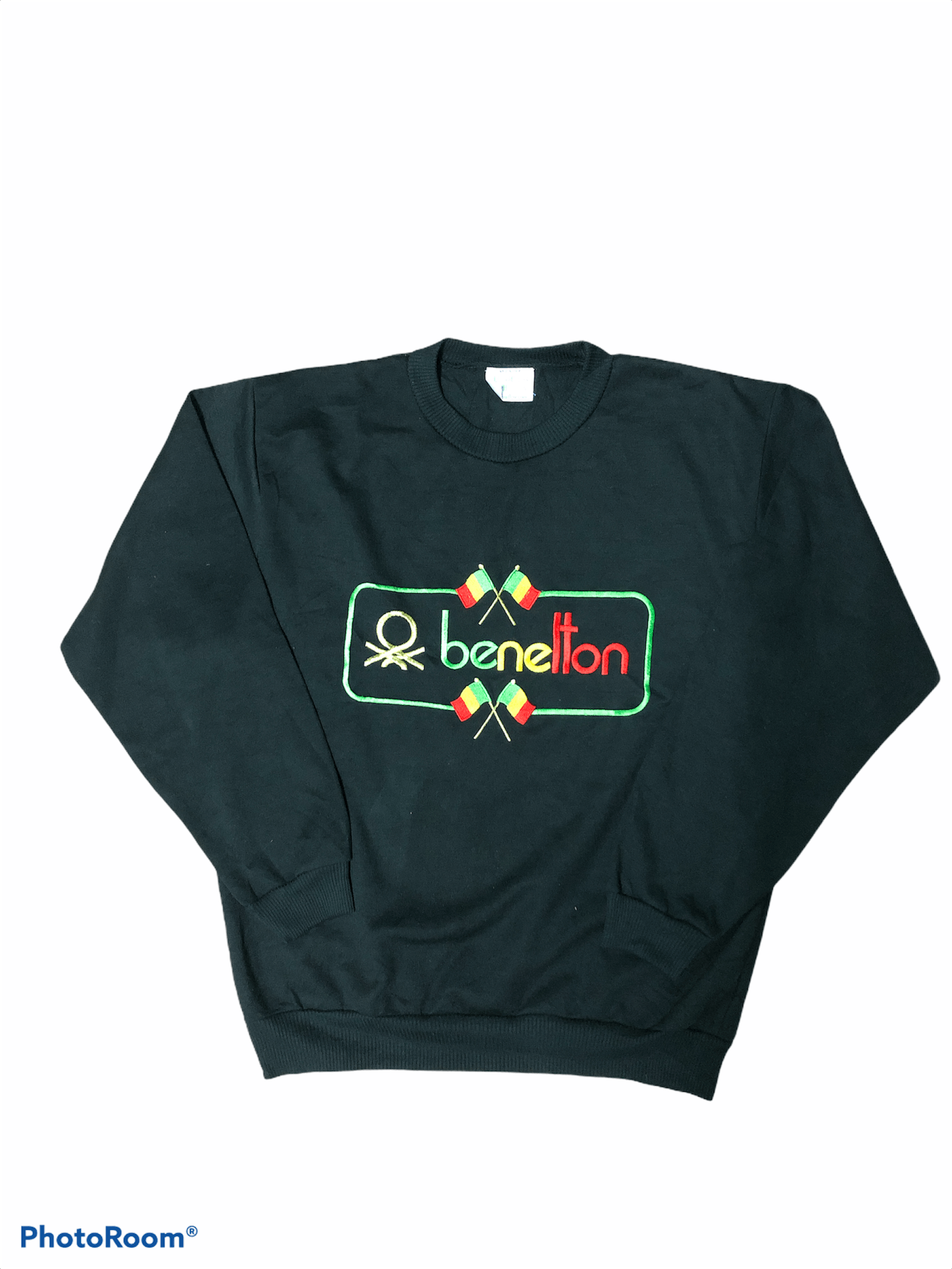 United Colors Of Benetton Ambroidery Logo Ucb Sweashirt Size US M / EU 48-50 / 2 - 1 Thumbnail